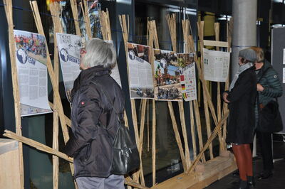 Infos zum Nachlesen. Foto: TH Lübeck