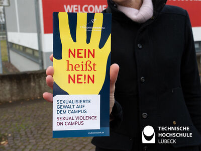 Die Aufklärungskampagne „Nein heißt Nein“ soll in Form von Broschüren, Plakaten und Social-Media-Beiträgen die Studierenden erreichen und informieren sowie ihnen unterstützend zu Seite stehen. 