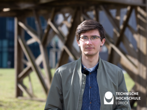Florian Lotties engagiert sich neben dem Studium bei den Students for Sustainability. Foto: TH Lübeck