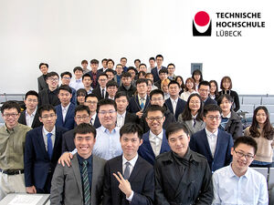 Die chinesischen Studierenden des 13. Jahrgang des Deutsch chinesischen Studienmodell sind da. Foto: TH Lübeck