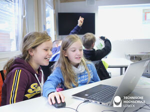 Coding mit Scratch“ – spielerisch programmieren lernen. Foto: JuniorCampus/TH Lübeck