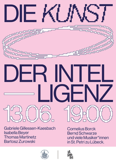 Poster: Kunst der Intelligenz