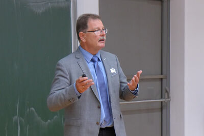 Dr. Matthias Hoppe-Kossak, Leiter des Landesamtes für Landwirtschaft, Umwelt und ländliche Räume Schleswig-Holstein (LLUR). Foto: TH Lübeck