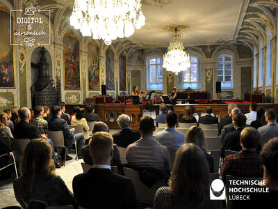 DST 2018 - Feierliche Übergabe der Stipendien im Rathaus zu Lübeck. Foto: TH Lüeck