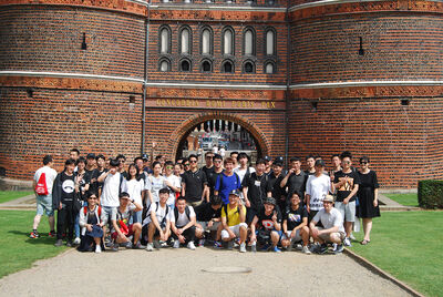 Treffen zur Stadtführung. Foto: TH Lübeck