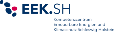 Schriftzug EEK.SH und Kompetenzzentrum Erneuerbare Energien und Klimaschutz Schleswig-Holstein