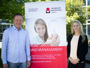 Das erfolgreiche Projekt ‚Female Entrepreneurship‘ am FB MW wurde von Prof. Dr. Jürgen Klein und Marleen Jennifer Wohlert initiiert. Foto: TH Lübeck