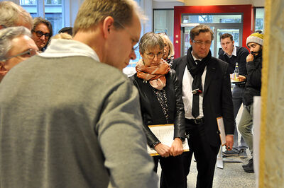 Die Juroren bei der Arbeit – vier Durchgänge, es war ein langer und harter Tag. Foto: TH Lübeck