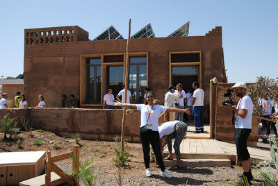 Die Studierenden waren von diesem internationalen Projekt total begeistert, dass sie bereits über eine Teilnahme am nächsten Solar Decathlon-Wettbewerb nachdenken. Foto: TH Lübeck