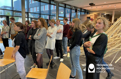 Stadtplanung-Alumnis im Bauforum. Foto: TH Lübeck