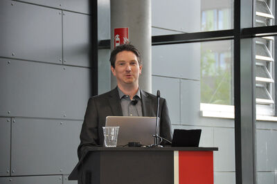 Dipl.-Ing. Jens Rümenapp, Vortrag: „Bevölkerungsentwicklung in Schleswig-Holstein“. Foto: TH Lübeck