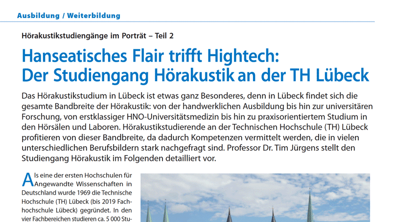 Weiterleitung Artikel Hörakustik