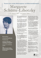 Poster Margarete Schütte-Lihotzky